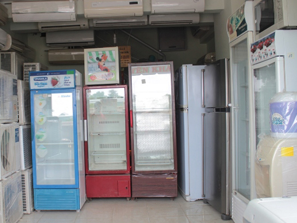 Thu mua tủ mát cũ bình dương