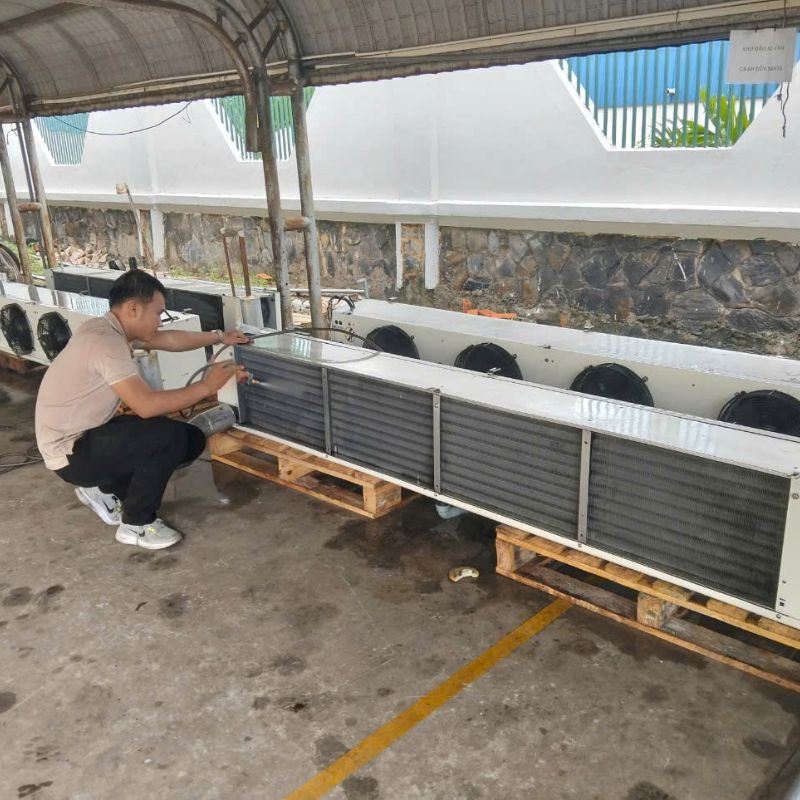 Thanh lý máy lạnh cũ giá rẻ dĩ an